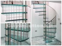 interior glass stair - sitssminox-s1