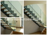 straight metal stair glass railing - sivltlsmol-d